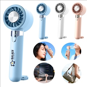 Portable Handheld Fan with Ice Cooling